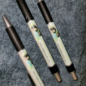 Customized ballpoint pen with the title of book 'A MOTHER AND DAUGHTERS STORY'